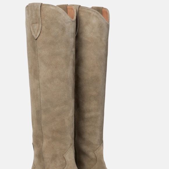 ISABEL MARANT Denvee suede knee-high boots - Picture 3 of 3